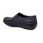 Pantofi barbati casual din piele naturala cu elastic Bleumarin, GKR82BLU